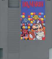 Free download Dr. Mario [NES-VU-USA] (Nintendo NES) - Cart Scans free photo or picture to be edited with GIMP online image editor